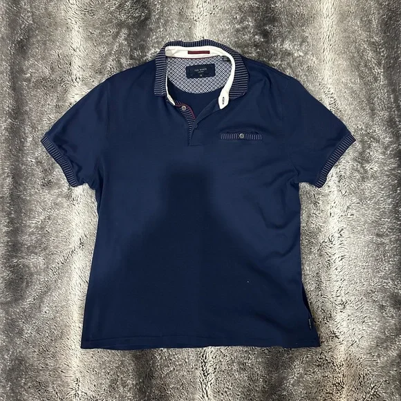 10 Ted Baker Polo Collared Dress Shirts Bundle - Picture 5 of 13